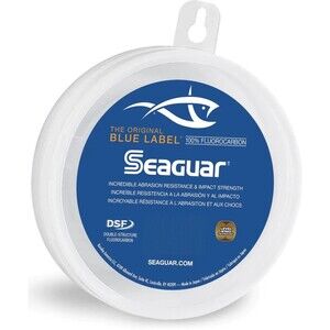 Seaguar Blue Label 100% Fluorocarbon Leader Line (25yd) 50 Lb.